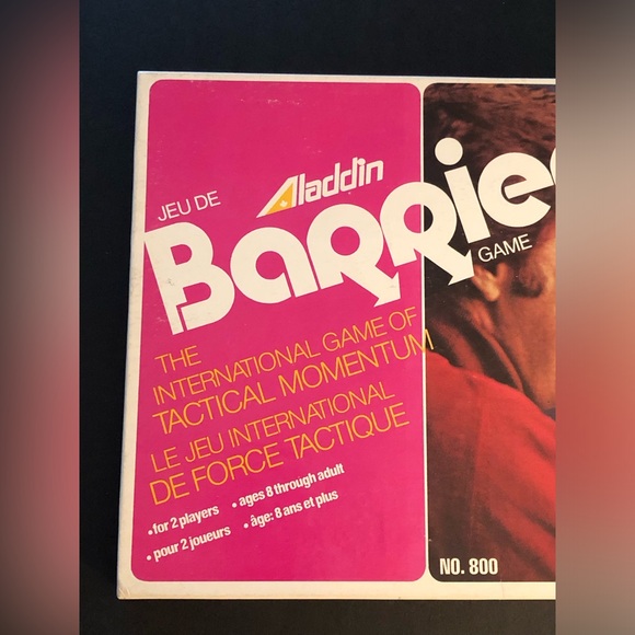 ALADDIN BARRIER BOARD GAME - VINTAGE - GAME OF TACTICAL MOMENTUM - Picture 2 of 13